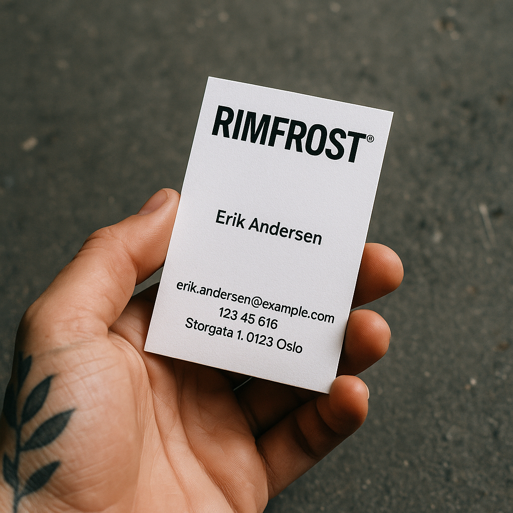 VISITTKORT